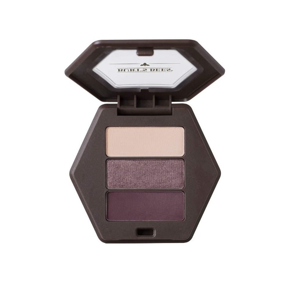 Burt's Bees 100% Natural Eyeshadow Trio Pallet 0.12 oz 1515 Countryside Lavender